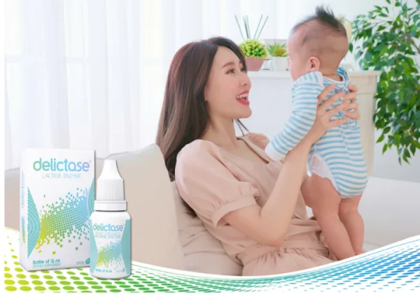 Delictase - Giải pháp an toàn và hiệu quả cho bé bất dung nạp lactose