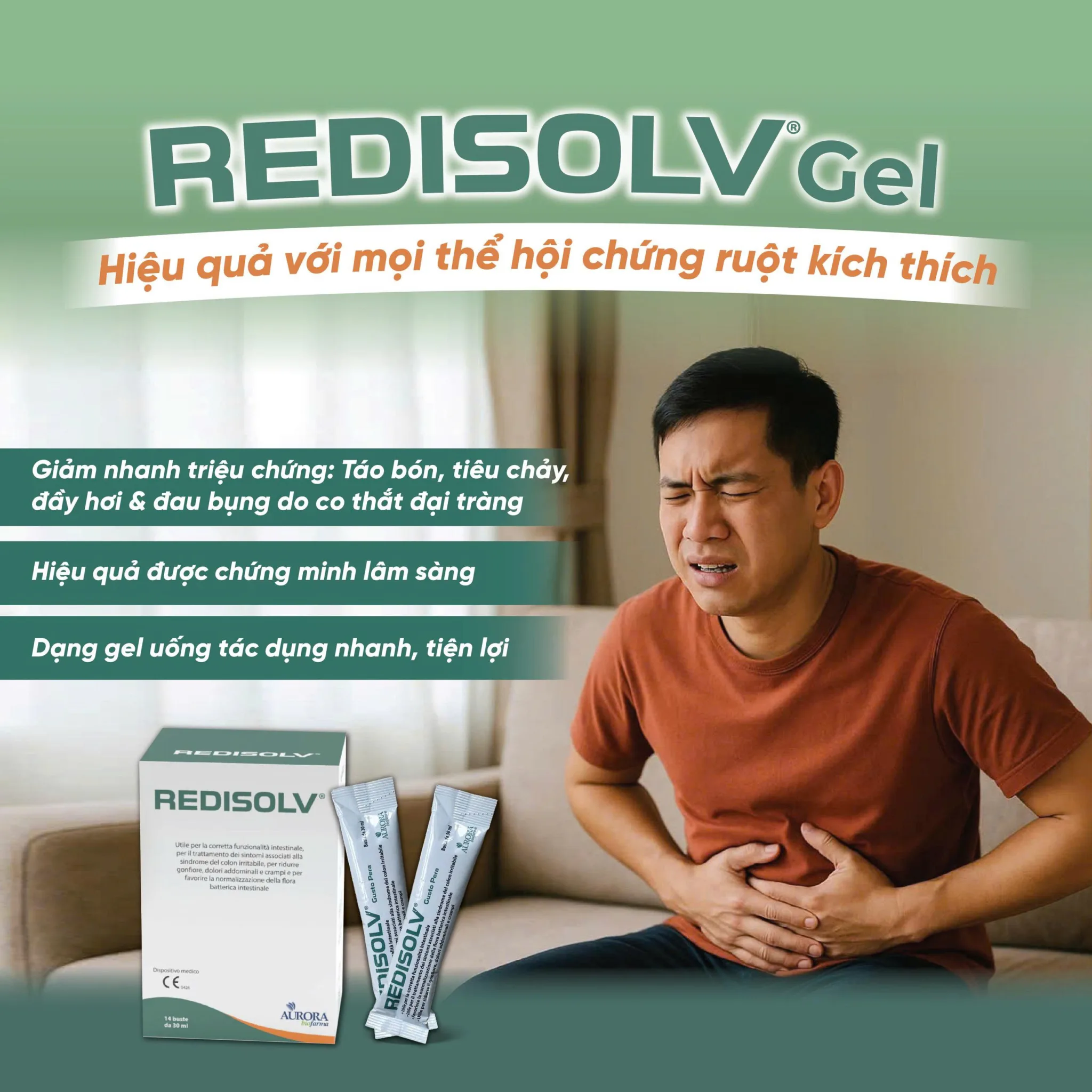 Trí Khang Pharma ra mắt sản phẩm mới “Redisolv: Giải pháp kép – Giảm nhanh triệu chứng, phục hồi sâu từ gốc Hội chứng ruột kích thích’’ Trí Khang Pharma ra mắt sản phẩm mới “Redisolv: Giải pháp kép – Giảm nhanh triệu chứng, phục hồi sâu từ gốc Hội chứng ruột kích thích’’