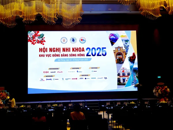 Dấu ấn Trí Khang Pharma tại Hội nghị Nhi khoa Đồng bằng Sông Hồng 2025