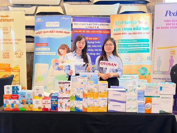 Dấu ấn Trí Khang Pharma tại Hội nghị Nhi khoa Đồng bằng Sông Hồng 2025